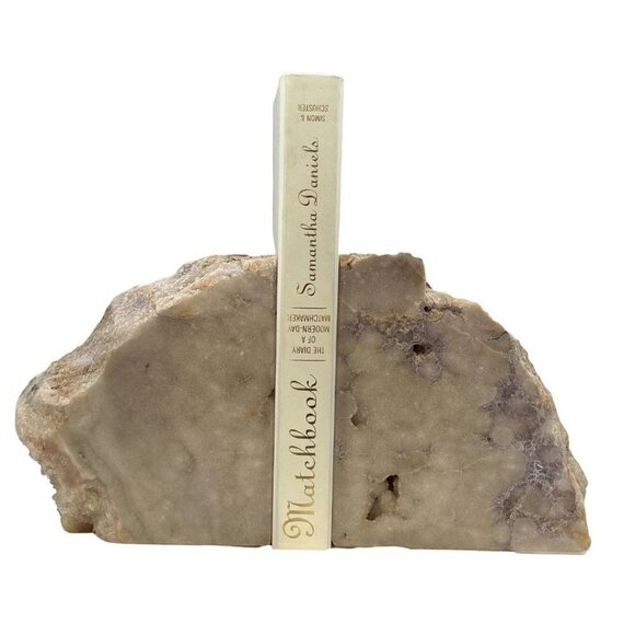 Pink Amethyst, Crystal Bookends, from Patagonia, Argentina, Geode (AA) - Picture 2 of 9